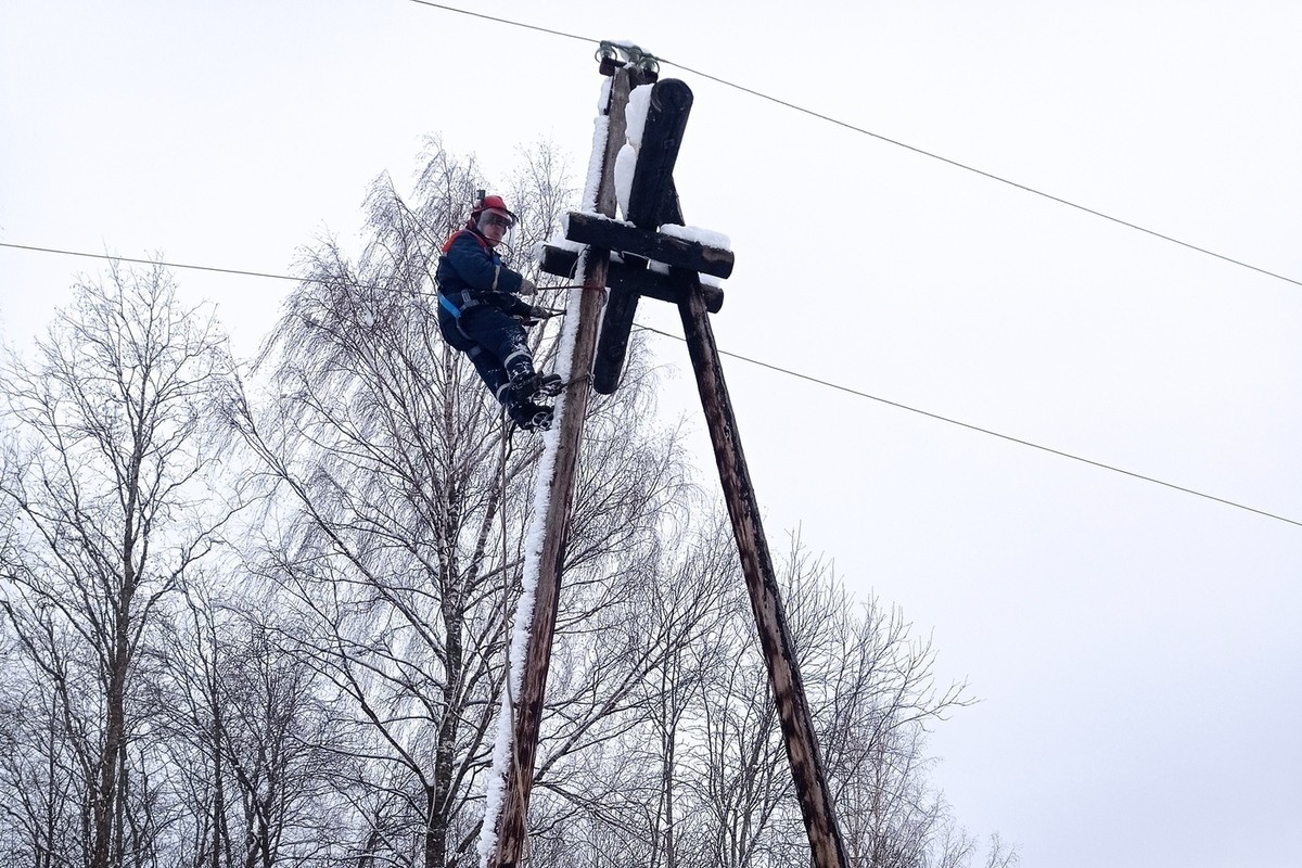 В Ржеве энергетики делают все возможное, чтобы устранить аварии на электросетях