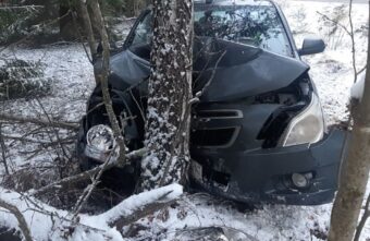 Женщина на «Шевроле» врезалась в дерево в Тверской области Женщина на «Шевроле» врезалась в дерево в Тверской области