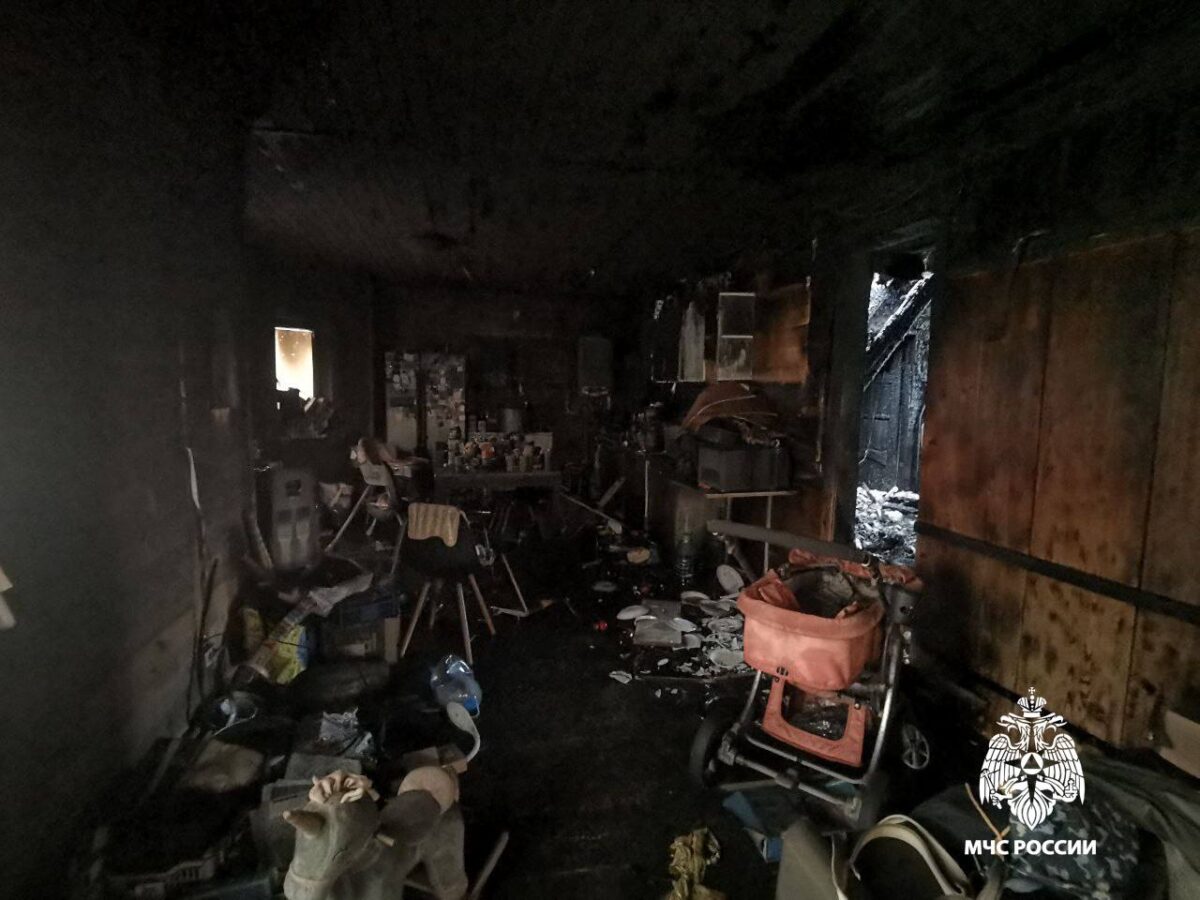 Из-за шейкера в Тверской области чуть не сгорела половина многодетной семьи