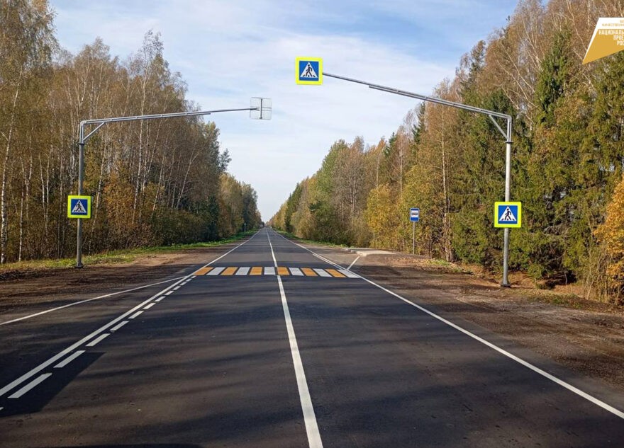 В Тверской области отремонтировали больше 14 километров дороги Бежецк – Кесова Гора – Кашин