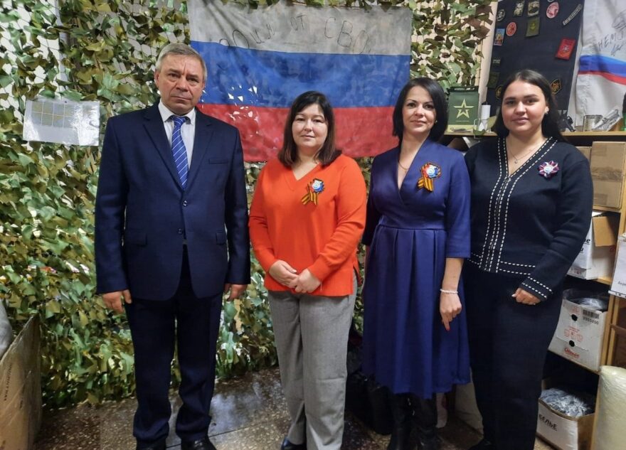 В Калязине продолжается работа по сбору помощи для военнослужащих