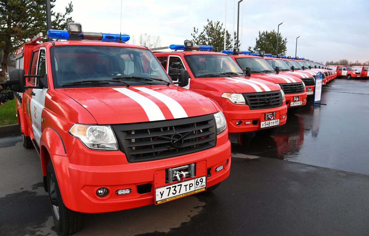 В Тургиново открыли новое здание пожарной части №5