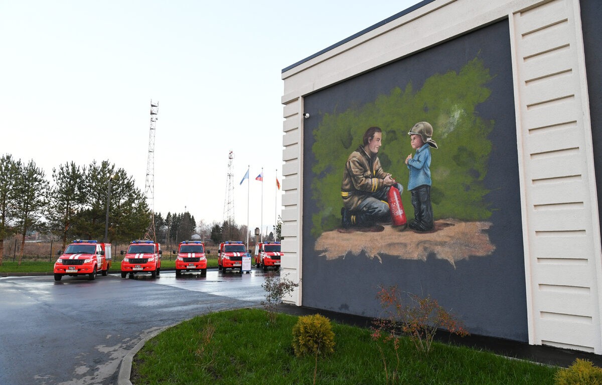 В Тургиново открыли новое здание пожарной части №5