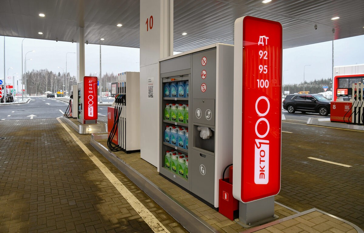 На Северном обходе Твери создали самый крупный в Европе многофункциональный заправочный комплекс
