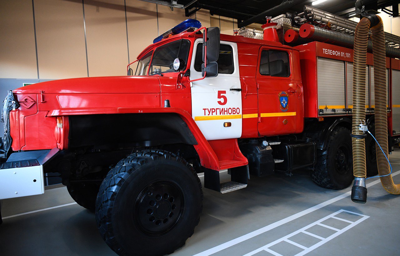 В Тургиново открыли новое здание пожарной части №5