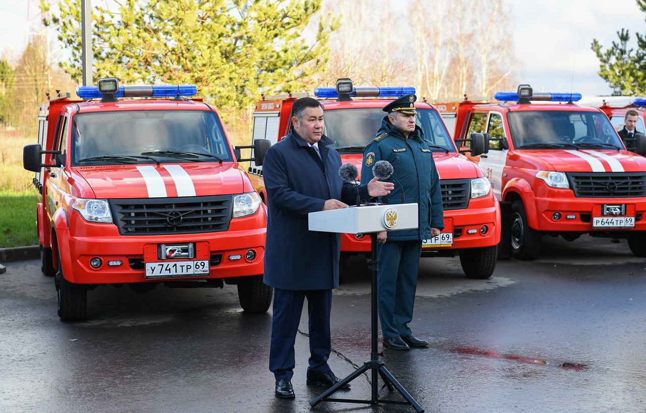 В Тургиново открыли новое здание пожарной части №5