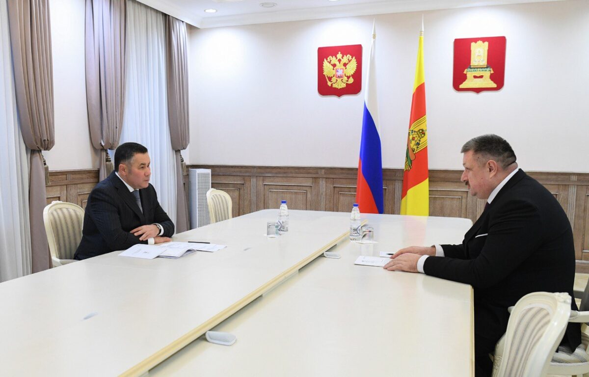 Губернатор Игорь Руденя поставил перед новым главой Андреапольского округа ключевые задачи