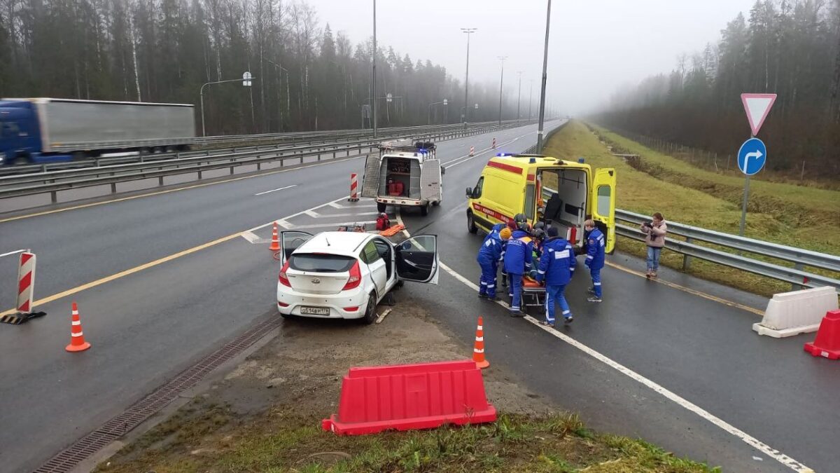 На М-11 "Нева" прошли масштабные учения по ликвидации ДТП