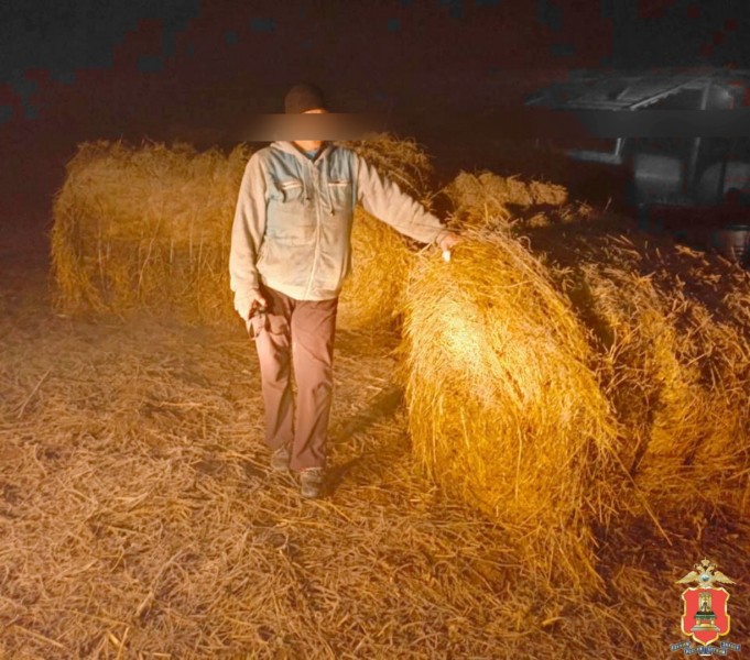 В Тверской области парочка украла с фермы 46 рулонов сена