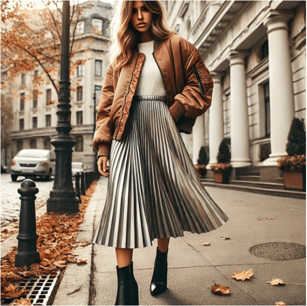 С чем носить куртку-бомбер: идеи для мужских и женских образов