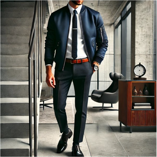 С чем носить куртку-бомбер: идеи для мужских и женских образов