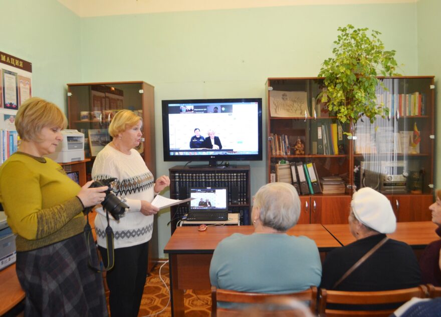 В Андреаполе пенсионерам устроили социально-правовой марафон