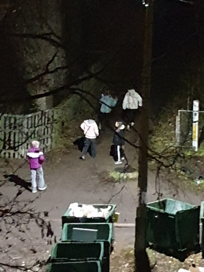 В Тверской области малолетние вандалы переворачивают мусорные баки