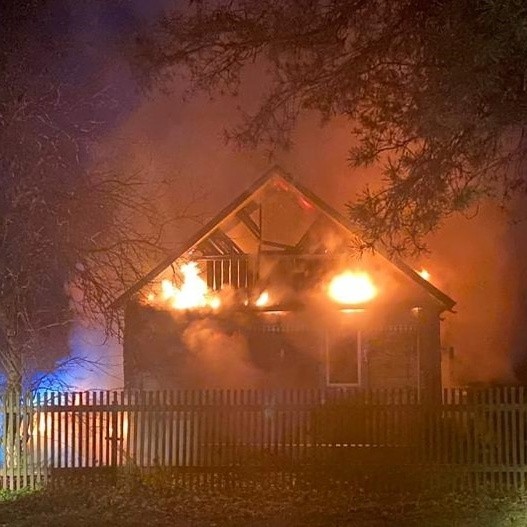 За день в округе Тверской области произошло сразу два пожара