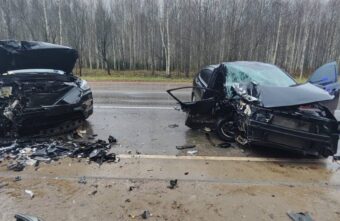 В аварии в Тверской области травмы получили три человека