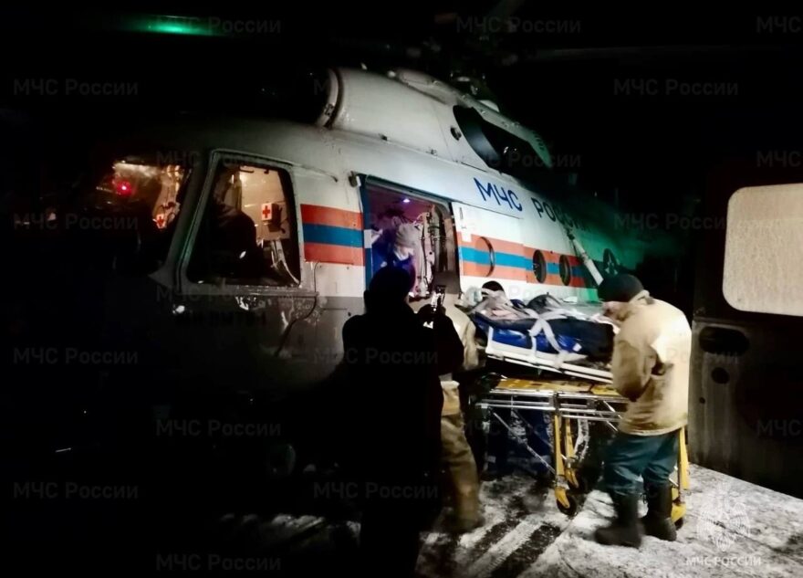 Ночью на вертолете санавиации в Тверь срочно доставили пациента Ночью на вертолете санавиации в Тверь срочно доставили пациента