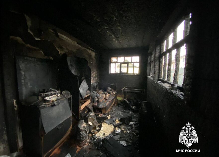 В Тверской области ликвидировали пожар в жилом доме