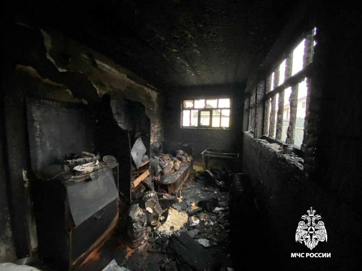 В Тверской области ликвидировали пожар в жилом доме