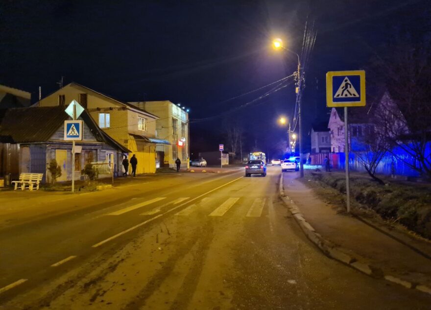 8-летнего мальчика доставили в больницу после ДТП в Твери