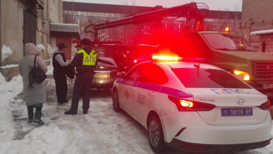 В Твери поймали 16-летнего водителя без прав