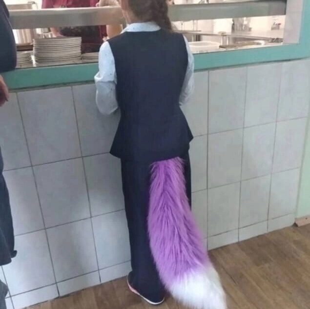 В Тверской области дети-квадроберы ходят в школу с хвостами