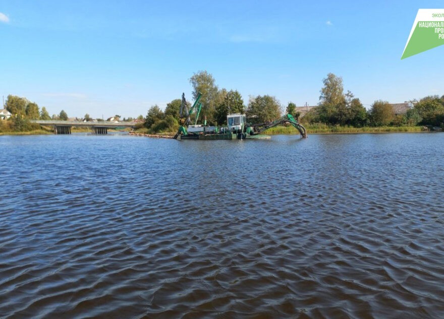 В 2024 году в Тверской области проведены работы по расчистке трёх водных объектов В 2024 году в Тверской области проведены работы по расчистке трёх водных объектов