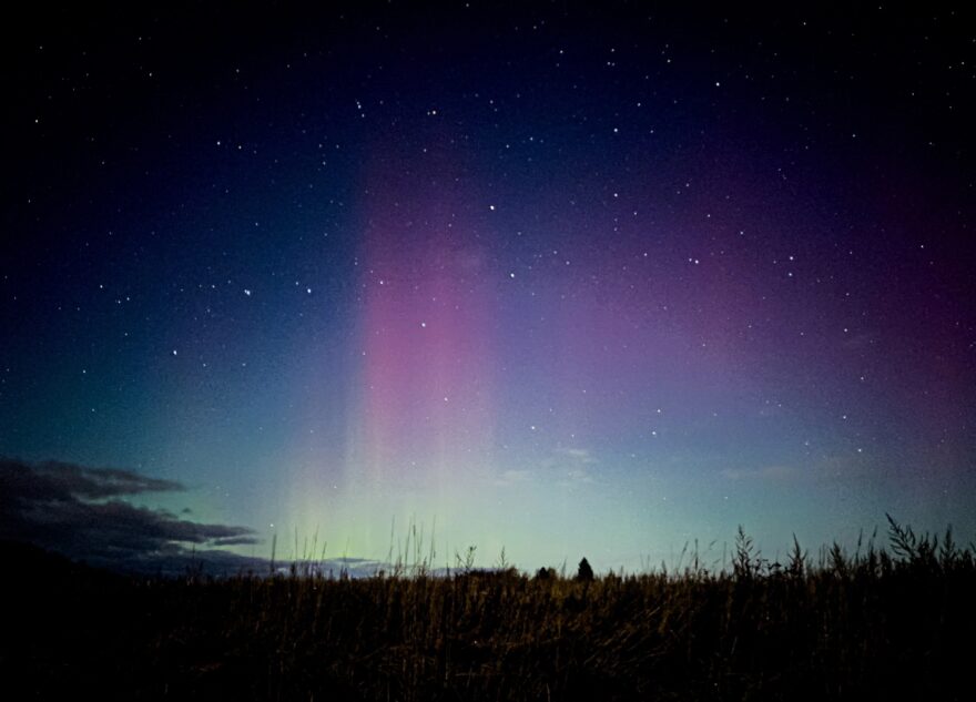 Северное сияние украсило небо Тверской области