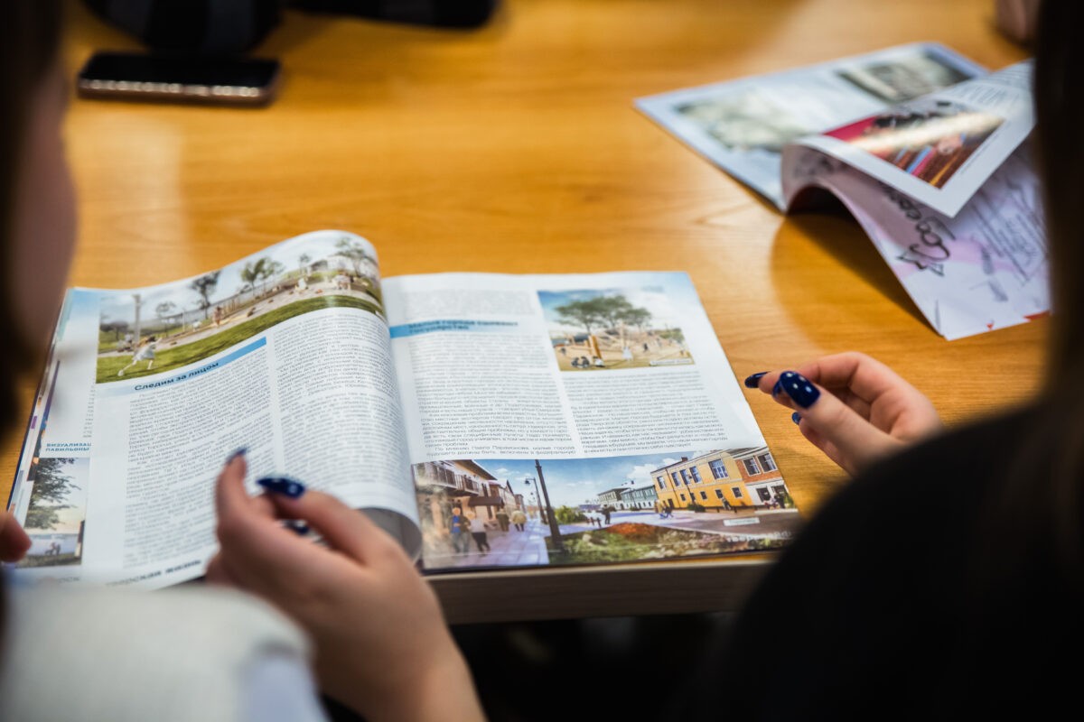 В гостях у журналистов РИА «Верхневолжье» побывали будущие «акулы пера и камеры»