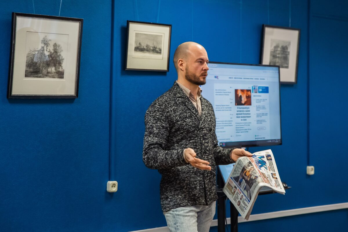 В гостях у журналистов РИА «Верхневолжье» побывали будущие «акулы пера и камеры»