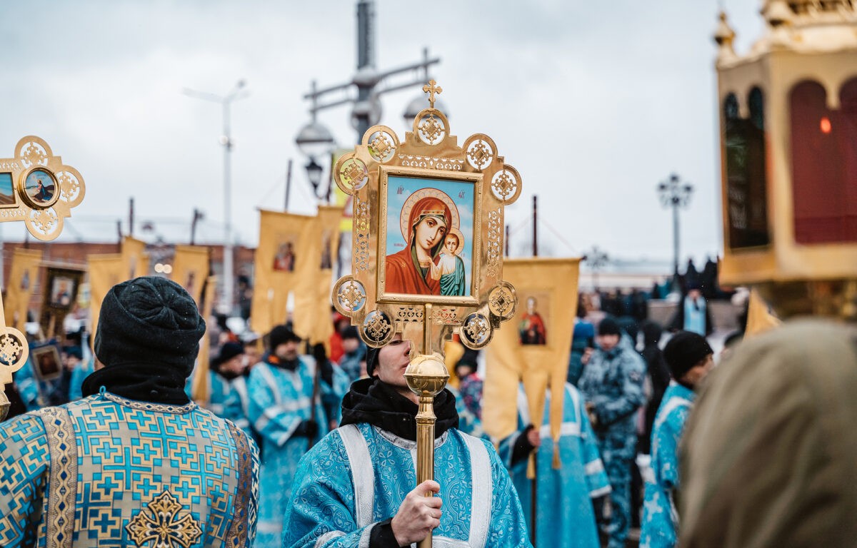 В день Казанской иконы Божией Матери в столице Верхневолжья прошёл Крестный ход