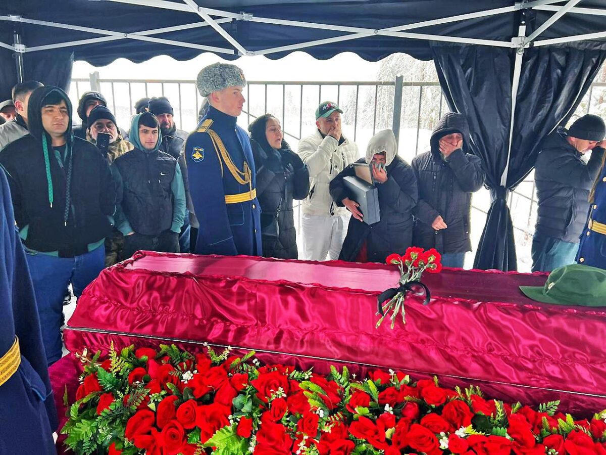 В Твери простились с погибшим на СВО младшим сержантом Бахтоваром Имомназарзодой