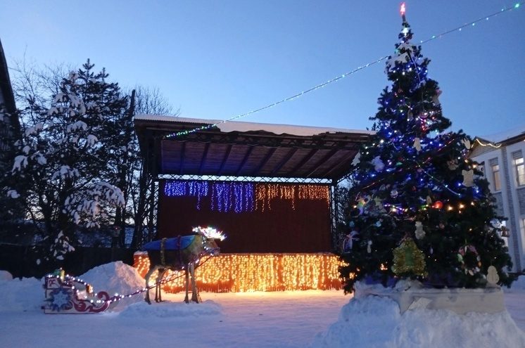 Оленино принимает участие во Всероссийском новогоднем конкурсе