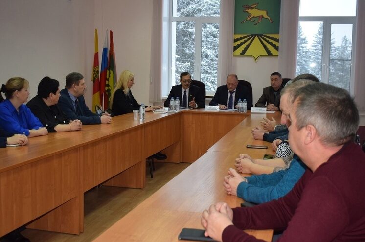 Председатель Заксобрания Тверской области посетил Оленинский округ