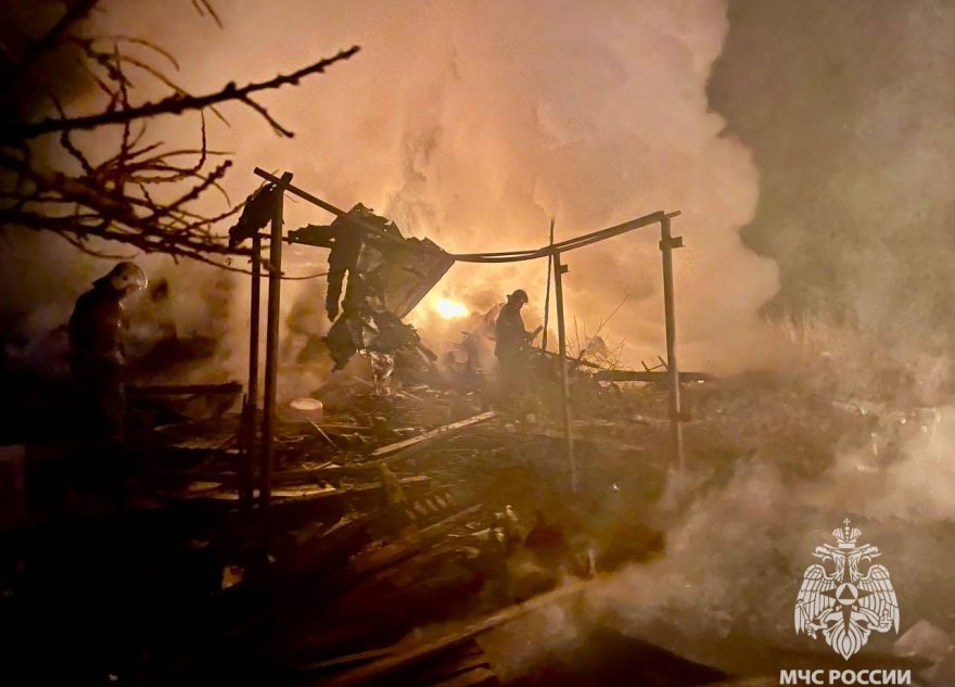 В Тверской области женщина сгорела в своем доме