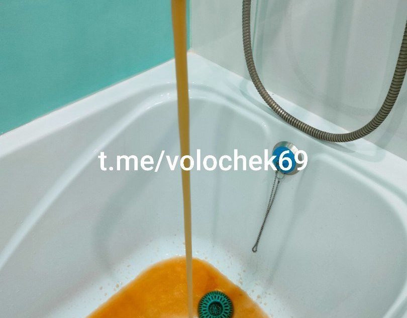 В Тверской области из кранов течет песок