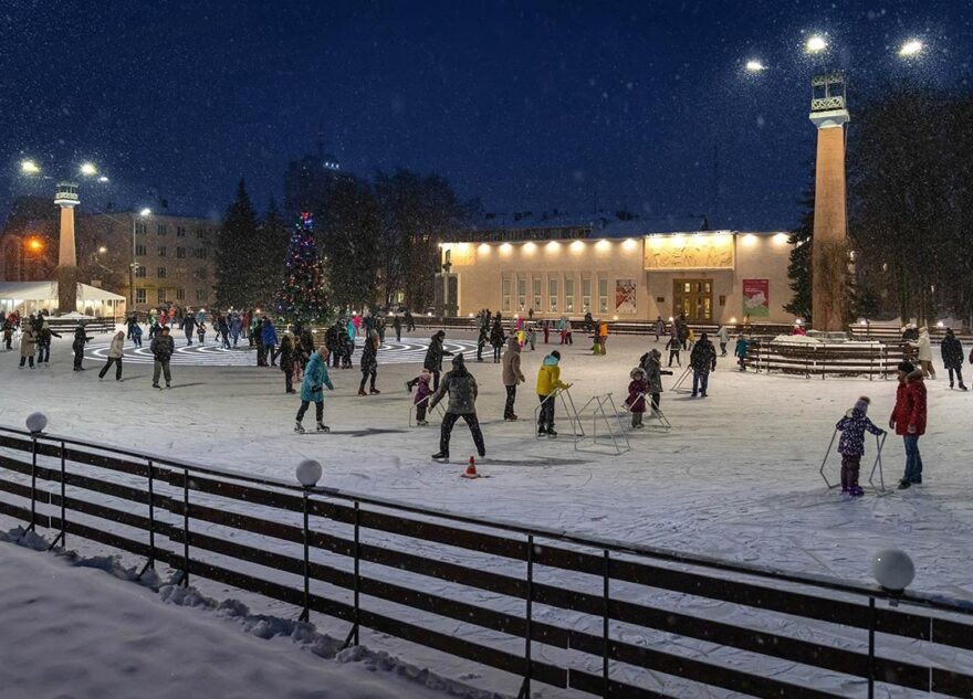 В ближайшие выходные в Твери начнут работать катки