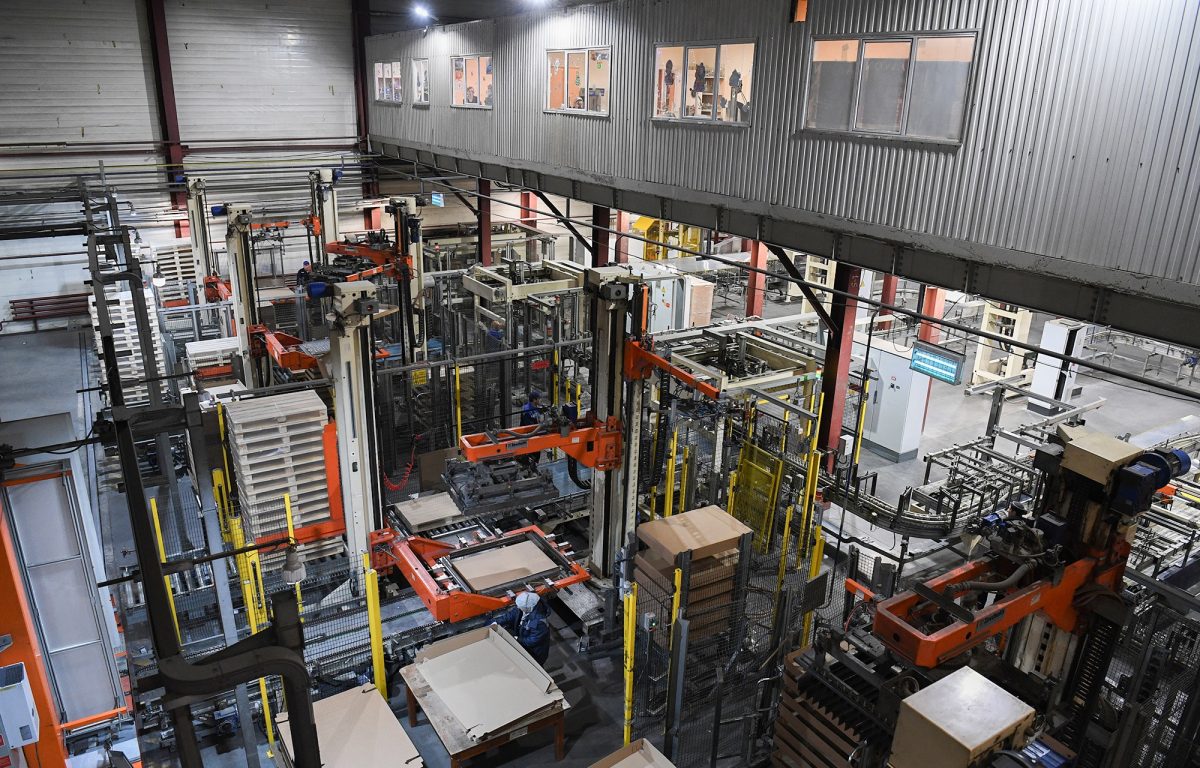 Игорь Руденя ознакомился с расширением и модернизацией стекольного производства в Твери