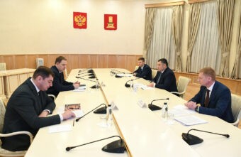 Игорь Руденя и Иван Куликов обсудили развитие промышленного сектора на территории Тверской области Игорь Руденя и Иван Куликов обсудили развитие промышленного сектора на территории Тверской области
