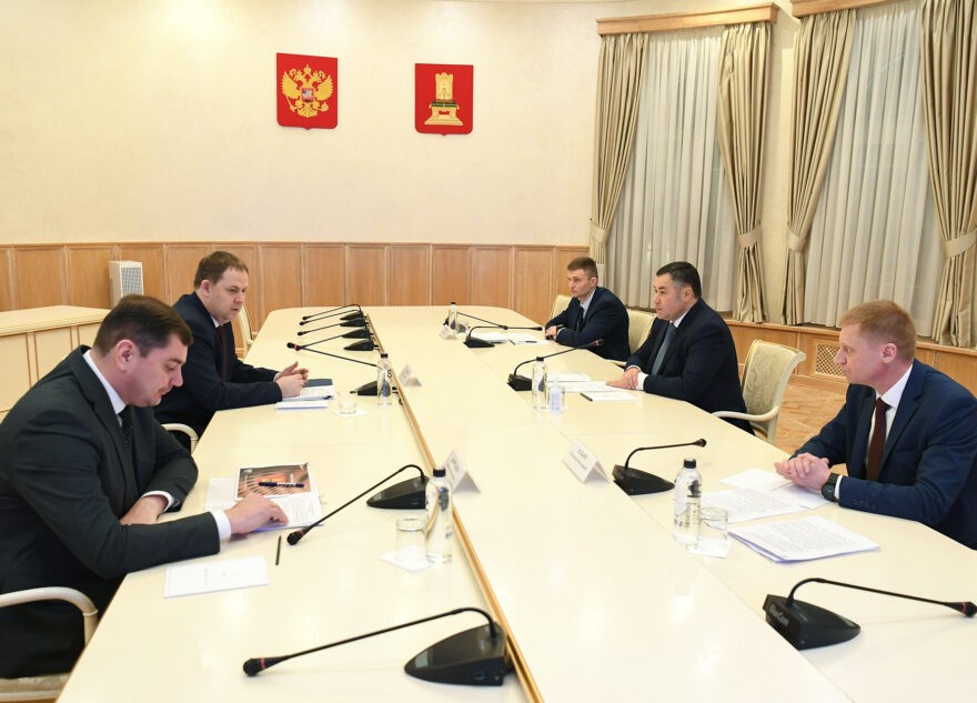 Игорь Руденя и Иван Куликов обсудили развитие промышленного сектора на территории Тверской области