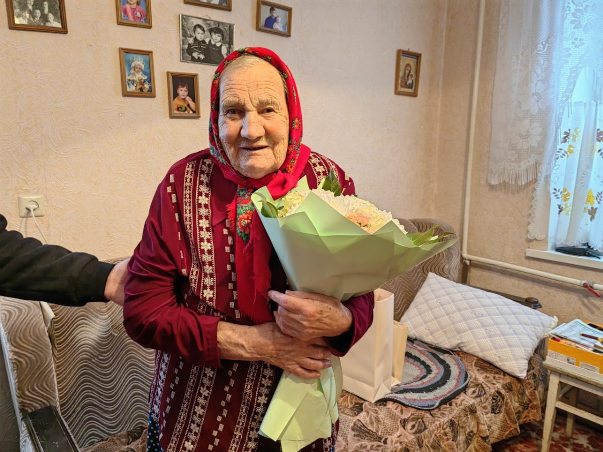 Участница Великой Отечественной войны Анна Рейдина из Твери отмечает вековой юбилей