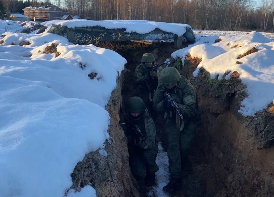 Дед Мороз с линии боевого соприкосновения