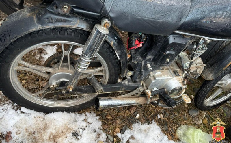 В Тверской области разыскали похищенный мопед