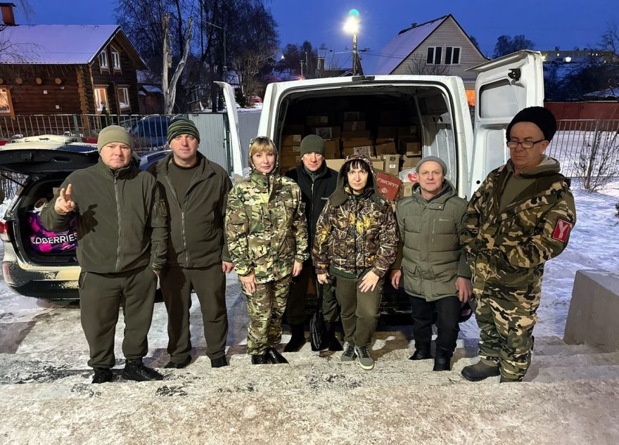 Очередная отправка гуманитарной помощи в зону СВО из Торжка
