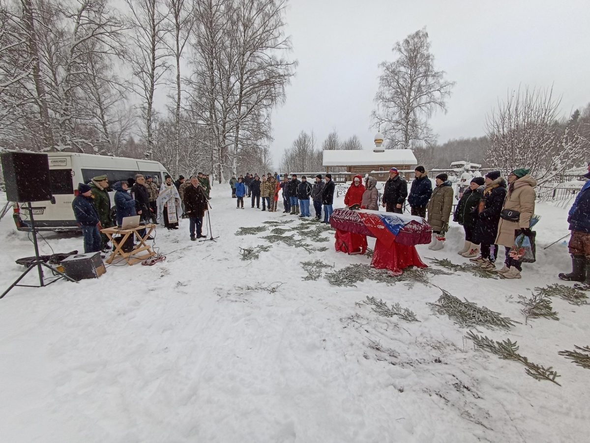 В Тверской области простились с сержантом Анатолием Игнатенко, погибшим на СВО