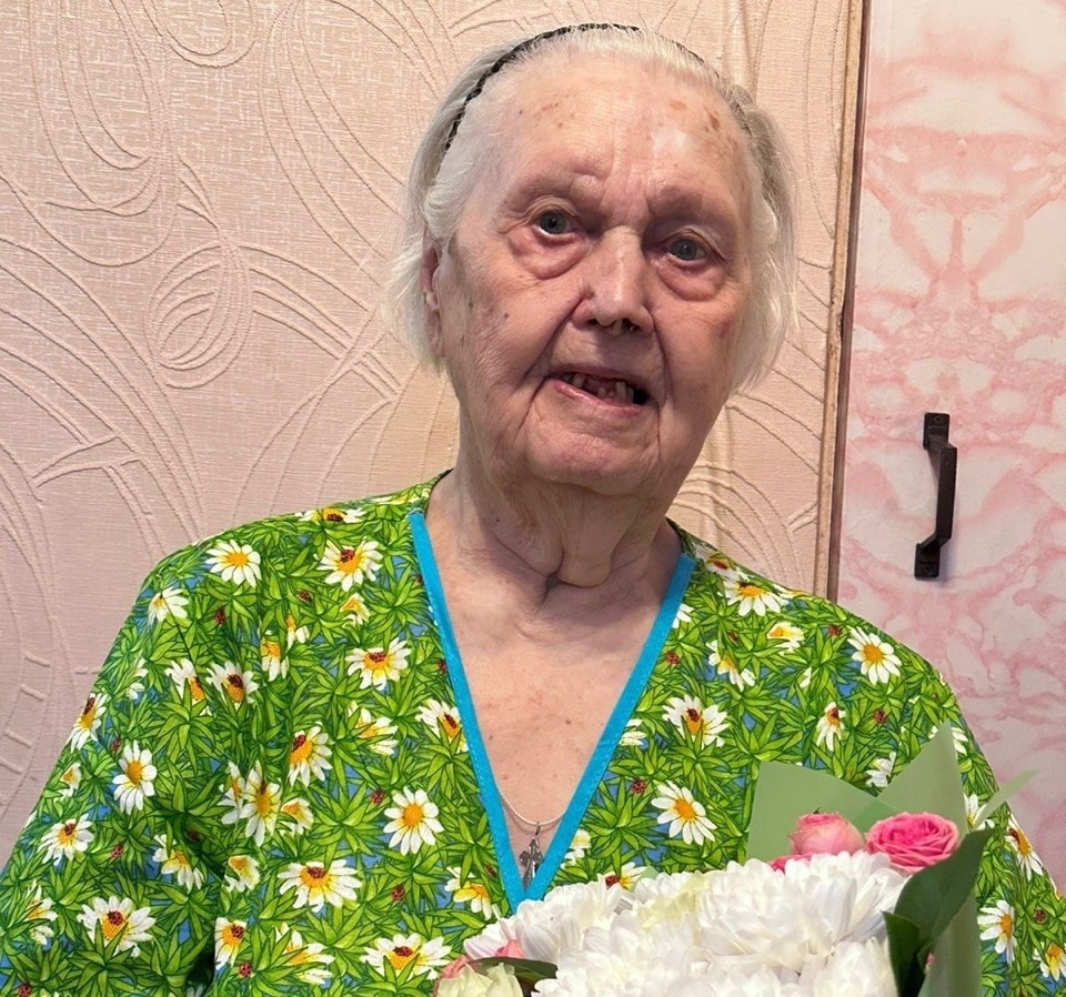 Ветеран Великой Отечественной войны Анастасия Савельева отметила вековой юбилей