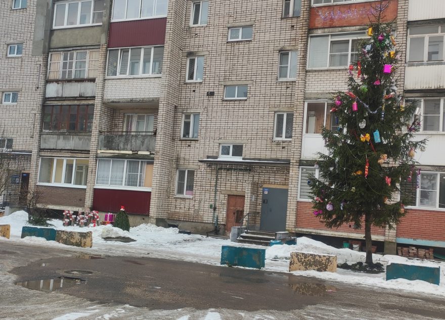 Жители Тверской области без конкурса назвали самый новогодний двор