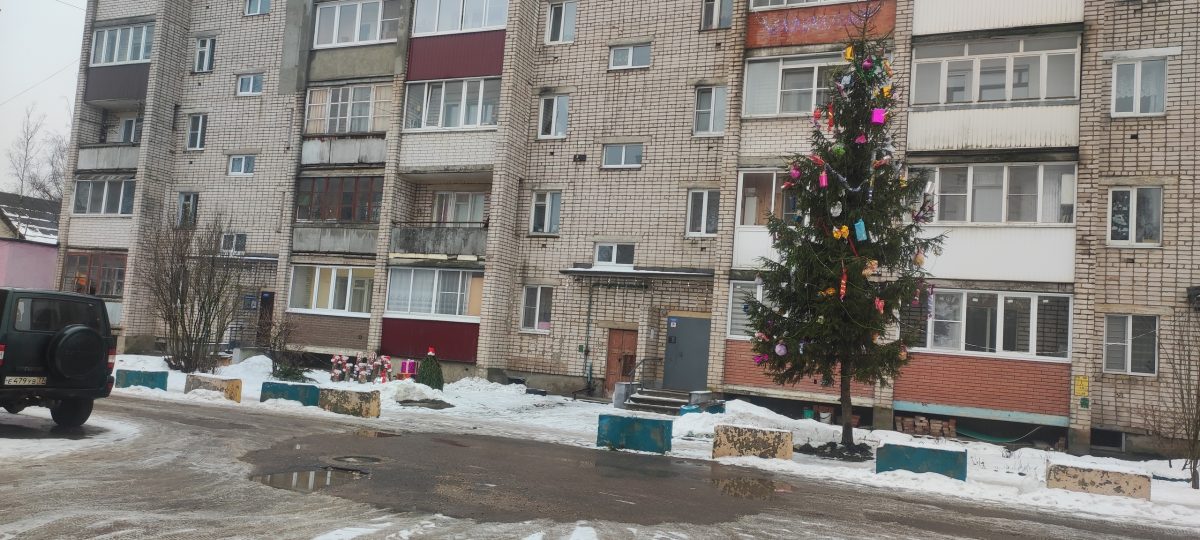 Жители Тверской области без конкурса назвали самый новогодний двор