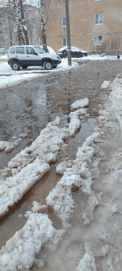 В одном из городов Тверской области "поплыли" улицы