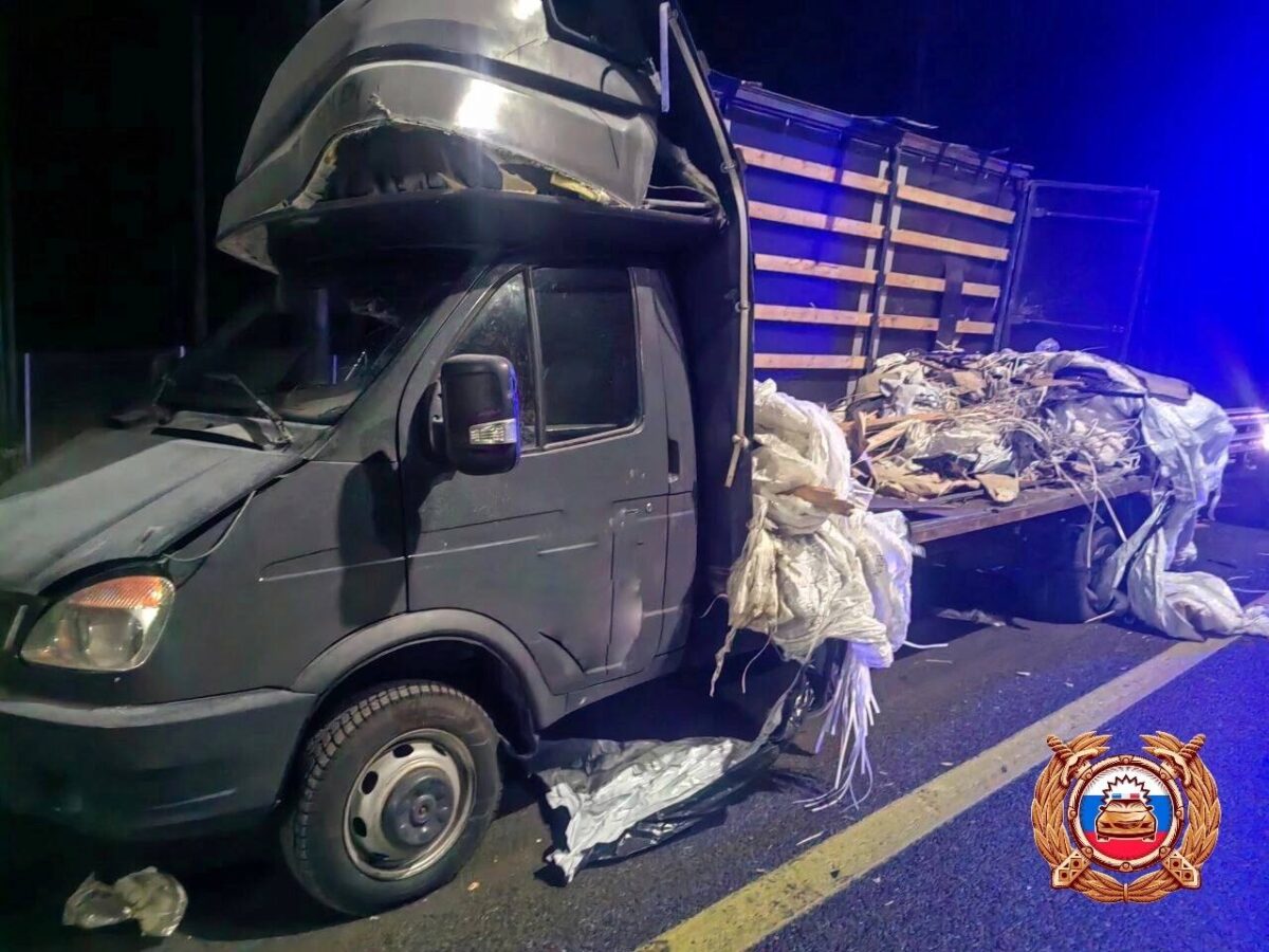 В Тверской области при столкновении большегруза и Газели пострадали два пешехода