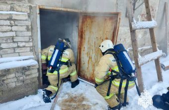 В Тверской области сгорел магазин В Тверской области сгорел магазин